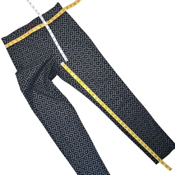 Krazy Larry Geometrial Ankle Pants Size 10 - Picture 10 of 11